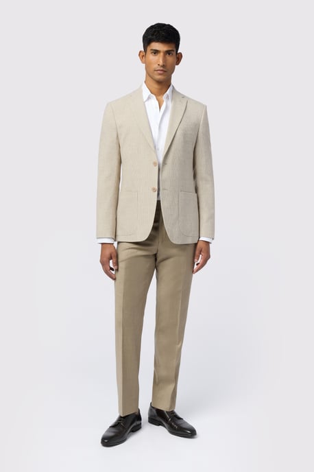 Monro Slim Fit Puppytooth Jacket - Image 2