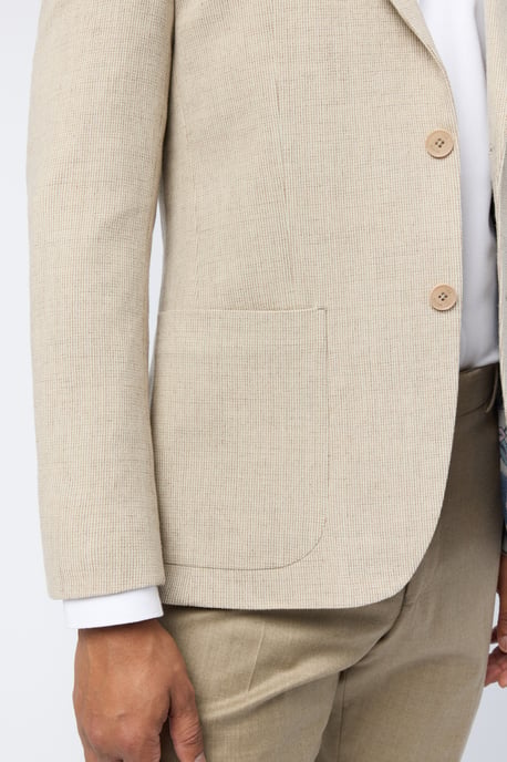 Monro Slim Fit Puppytooth Jacket - Image 6