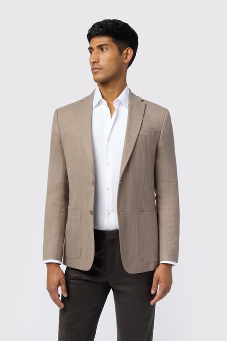 Oram Slim Fit Structure Jacket - Image 1
