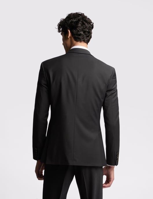 Slim Fit Tuxedo Suit Jacket - Image 5