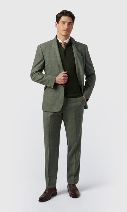 Tailored Fit Donegal Jacket - Image 4