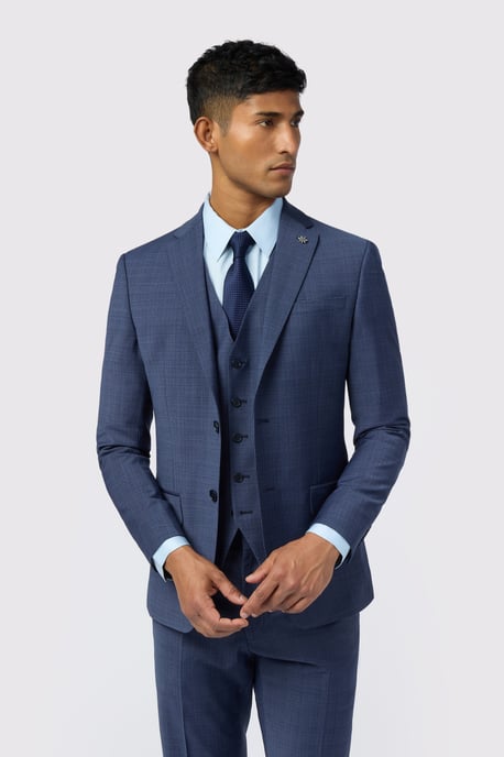 Slim Fit Scratch Suit Jacket - Image 1