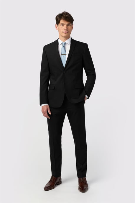 Slim Fit Black Jacket - Image 3