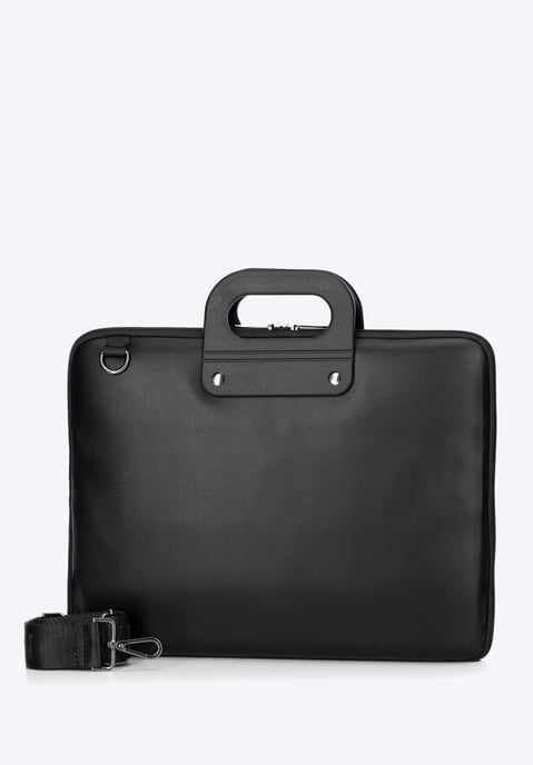 Wittchen Heren 15" Laptoptas in Imitatieleer Zwart - Image 4
