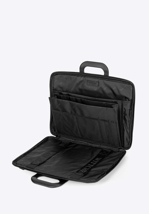 Wittchen Heren 15" Laptoptas in Imitatieleer Zwart - Image 5