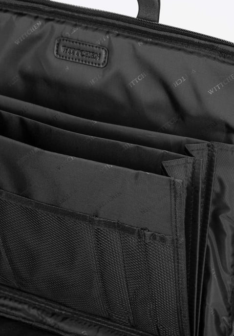 Wittchen Heren 15" Laptoptas in Imitatieleer Zwart - Image 6