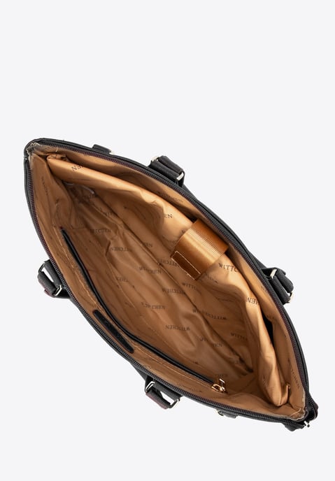 Wittchen Heren 14,5" Laptoptas in Kunstleer Zwart - Image 4