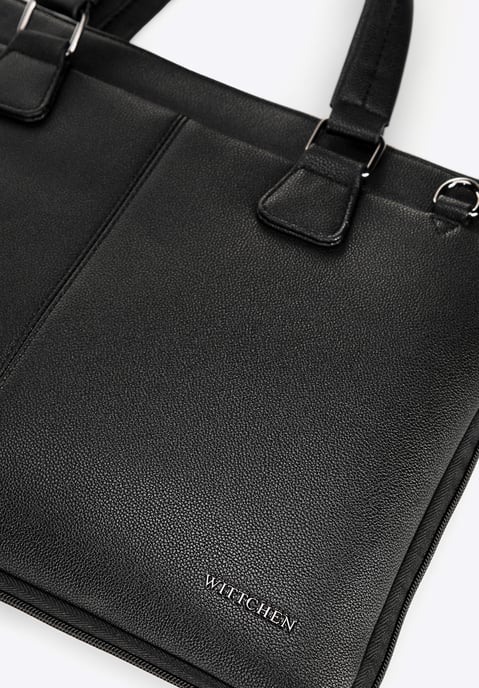 Wittchen Heren 14,5" Laptoptas in Kunstleer Zwart - Image 5