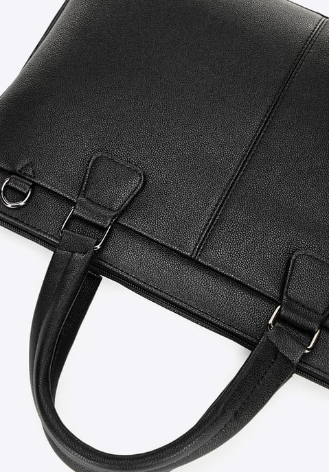 Wittchen Heren 14,5" Laptoptas in Kunstleer Zwart - Image 6