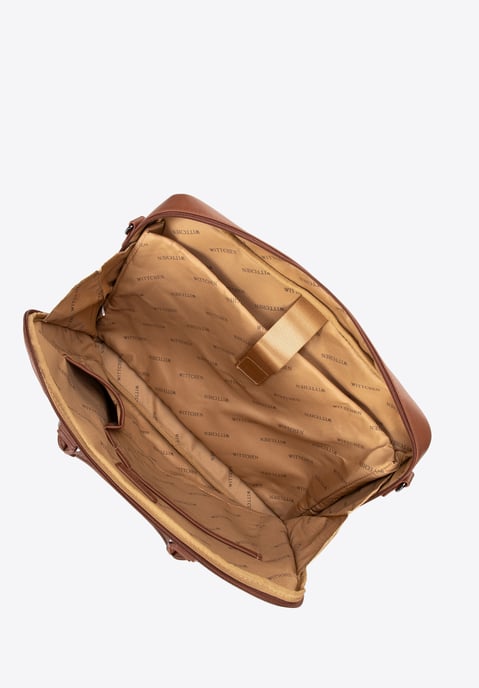 Wittchen Heren 16" Laptoptas, Lichtbruin, Imitatieleer, Lichtbruin, Eco-leer - Image 3