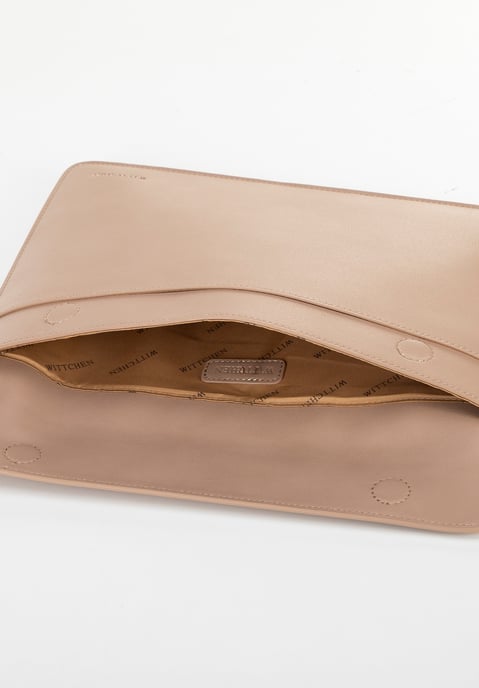 Wittchen Men's 13" Laptop Case in Imitation Leather Beige - Image 5
