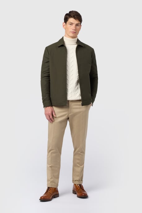 Zipped Harrington Jacket - Image 2