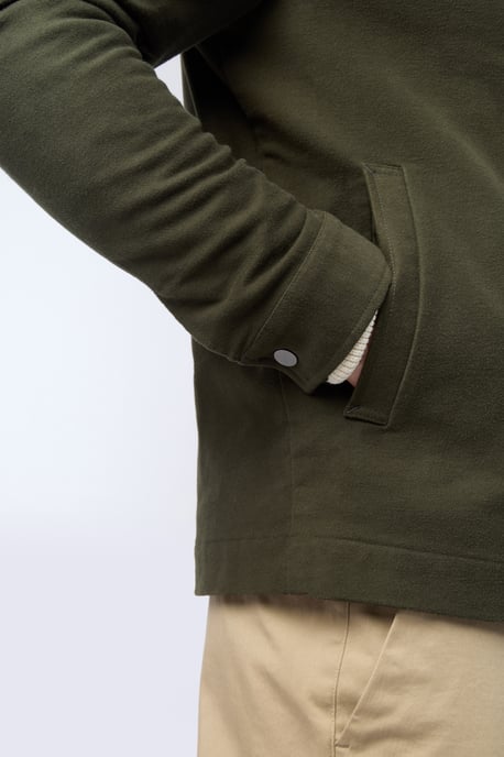 Zipped Harrington Jacket - Image 4