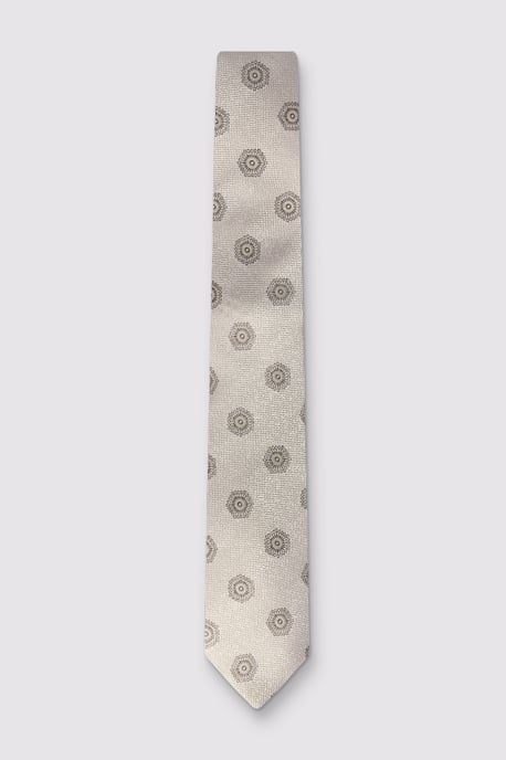 Hexagon Medallion Tie - Image 1