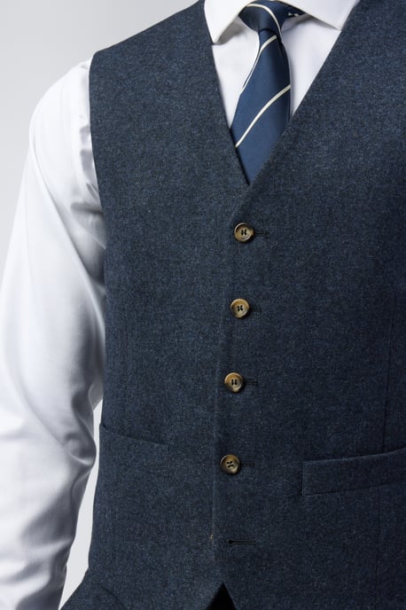 Tailored Fit Donegal Waistcoat - Image 2