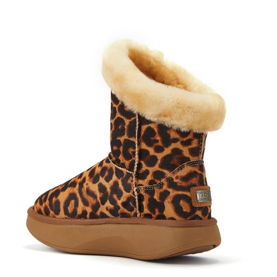 Penny Leopard Ankle Boots - Image 3