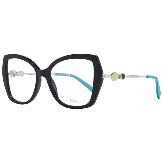 Cat Eye Eyeglasses Colorful Accents - Image 1