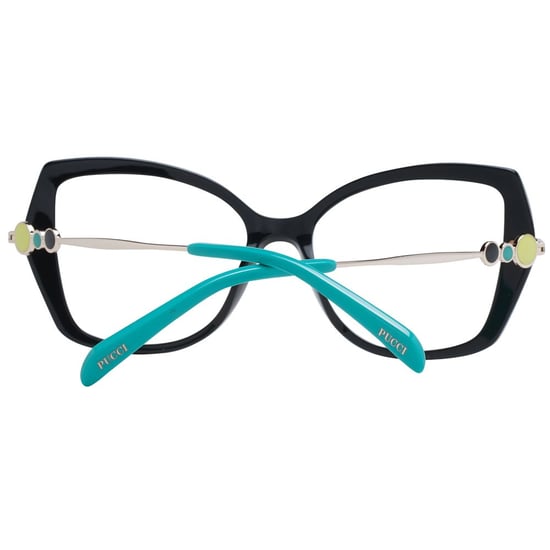 Cat Eye Eyeglasses Colorful Accents - Image 3