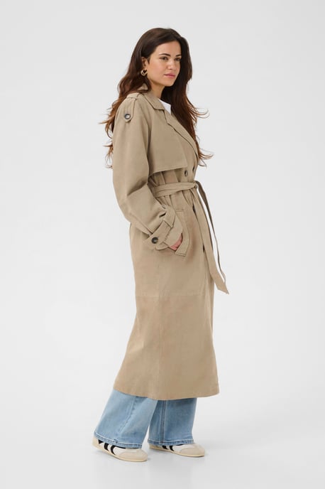 KArachel Trench Coat Outerwear Boxy fit - Image 2