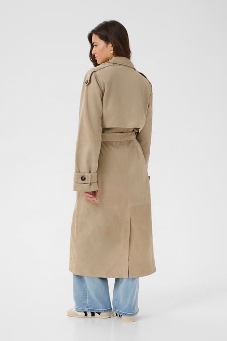 KArachel Trench Coat Outerwear Boxy fit - Image 3