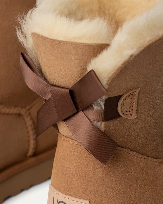 Bailey Bow II Mini Bailey Bow Boots in Tan - Image 2