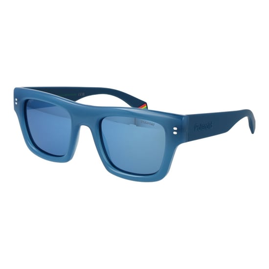 Blauwe Plastic Zonnebril - Image 1