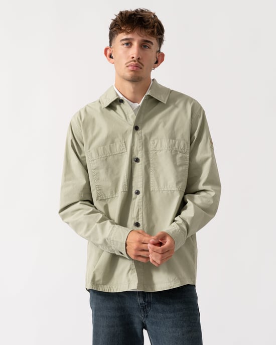 Locky 2 Locky 2 Overshirt in Light Grey - Image 1