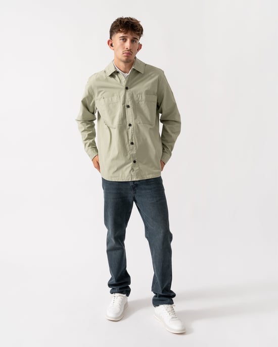 Locky 2 Locky 2 Overshirt in Light Grey - Image 4