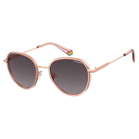 Polaroid Rose Gold Metal Sunglasses - Image 1