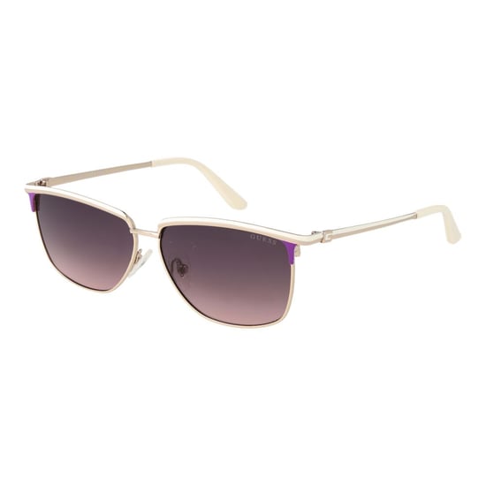 White Metal Sunglasses - Image 1