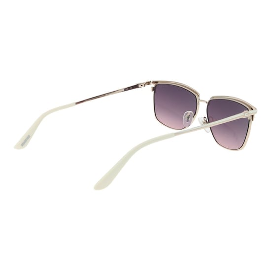 White Metal Sunglasses - Image 2