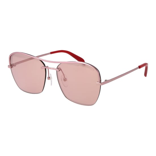 Rose Gold Metal Sunglasses - Image 1