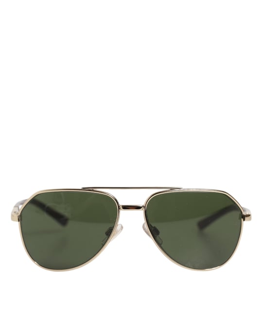 DG2125 Zilveren Frame Aviator Zonnebril - Image 1