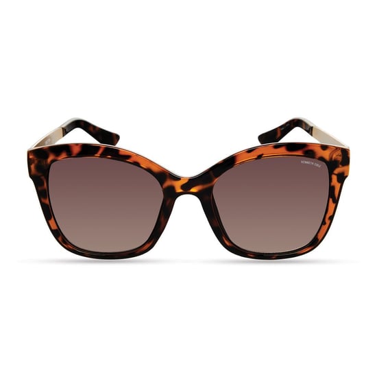 Kenneth Cole Bruine Geinspiseerde Zonnebril - Image 2