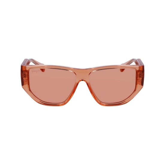 Ferragamo Oranje Geïnjecteerde Zonnebril - Image 2