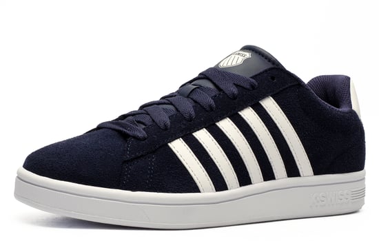 K Swiss Court Tiebreak II Suede Mens Trainers - Image 2