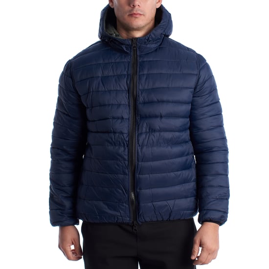 Heren Dubbelzijdige Gevoerde Jas met Capuchon 66496 - Image 2