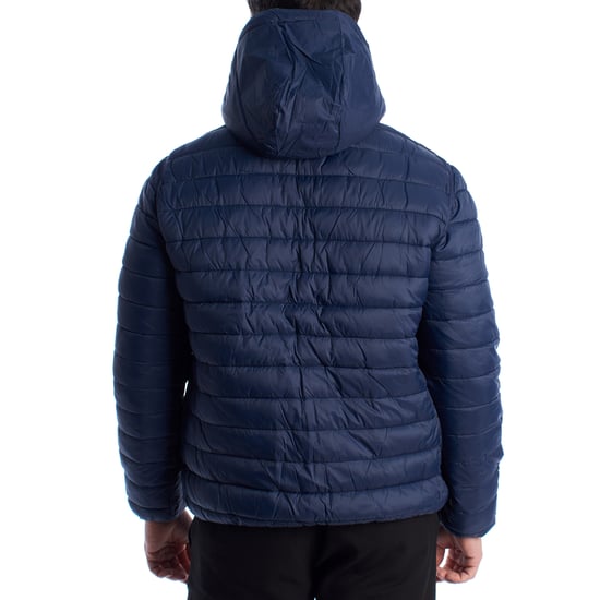Heren Dubbelzijdige Gevoerde Jas met Capuchon 66496 - Image 3