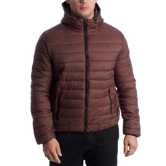 Herrjacka med vaddering och huva US40127020 - Image 1