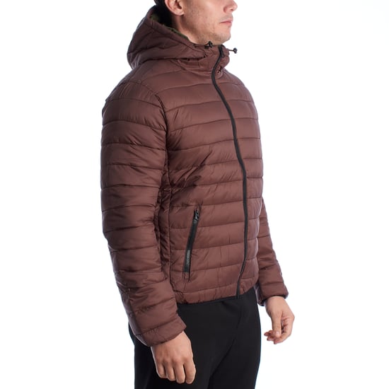 Herrjacka med vaddering och huva US40127020 - Image 3