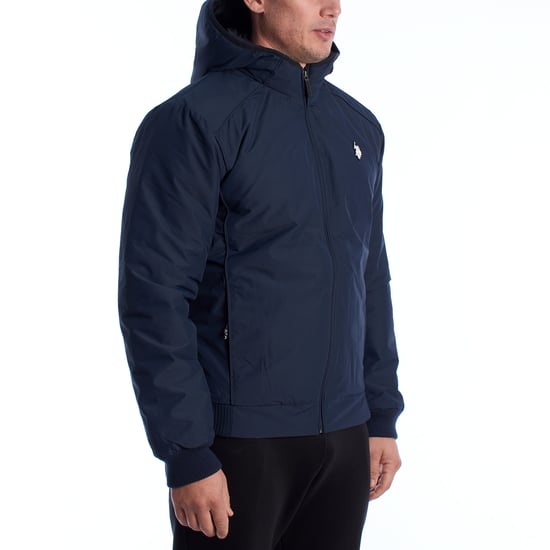 Heren Bomberjack met Hoodie US40125003 - Image 3