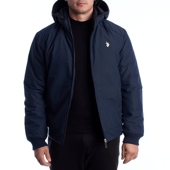 Heren Bomberjack met Hoodie US40125003 - Image 5
