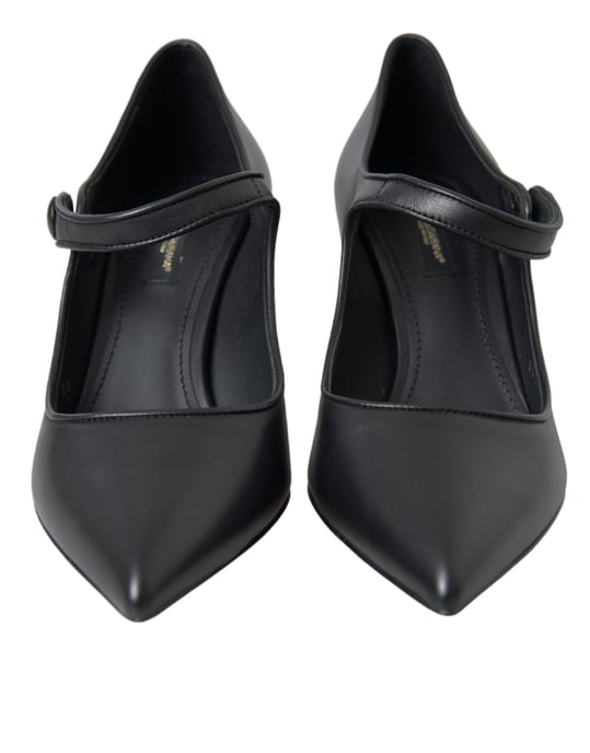 Baroque Heel Pumps Pointed Toe Style - Image 2