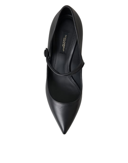 Baroque Heel Pumps Pointed Toe Style - Image 6