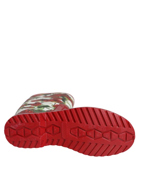 Rozenprint Hoge Rubberlaarzen - Image 6
