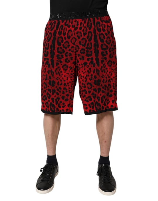 Luipaardprint Casual Shorts - Image 2