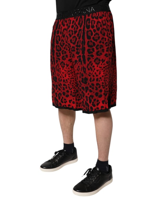 Luipaardprint Casual Shorts - Image 3