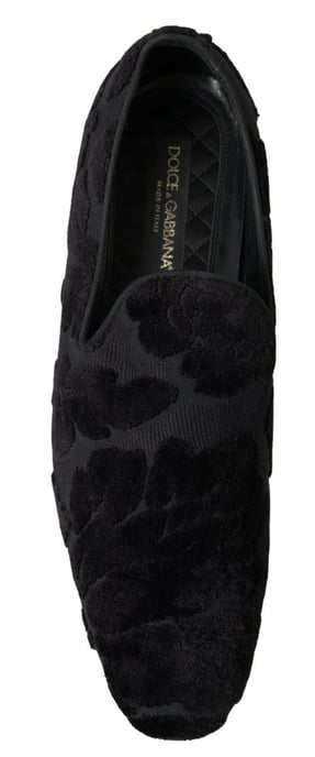 Sammetssneakers med Blomsterdesign - Image 5