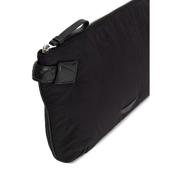 Black Nylon Clutch Bag - Image 3