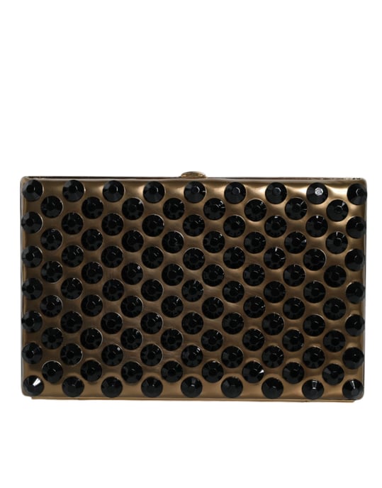 Gouden Kristallen Bifold Clutch Avondfeest Vrouwen Handtas Bag - Image 3
